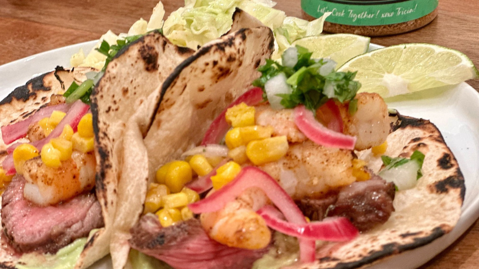 Porsche Experience Surf and Turf Tacos